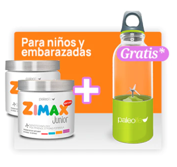 2 Zimax® Junior + Licuadora Gratis